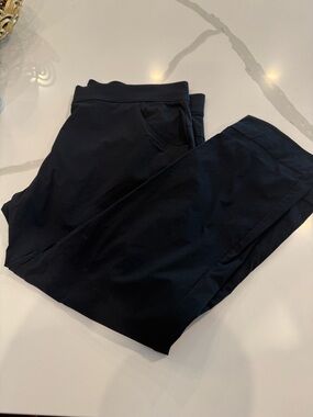 Columbia Thin Black Pant 2x. Pull On Elastic. Machine Wash. GUC. Nylon Blend